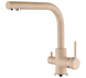 Смеситель с питьевым каналом HELIKA Akvaduo 2663L Beige | 110 Akvaduo 2663L Chrome | 001 фото