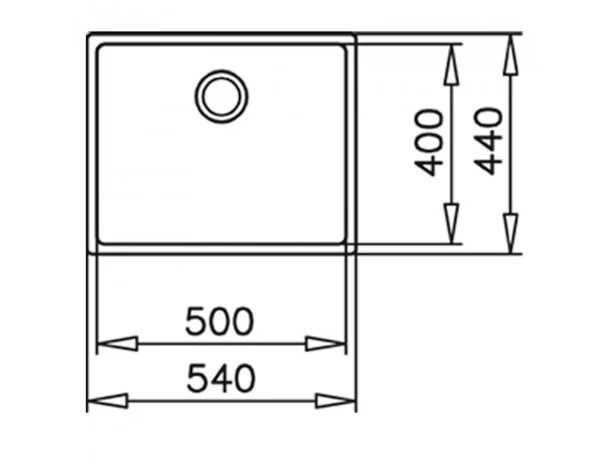 Кухонная мойка Teka BE LINEA RS15 50.40 (115000005) нержавеющая сталь 115000005 фото