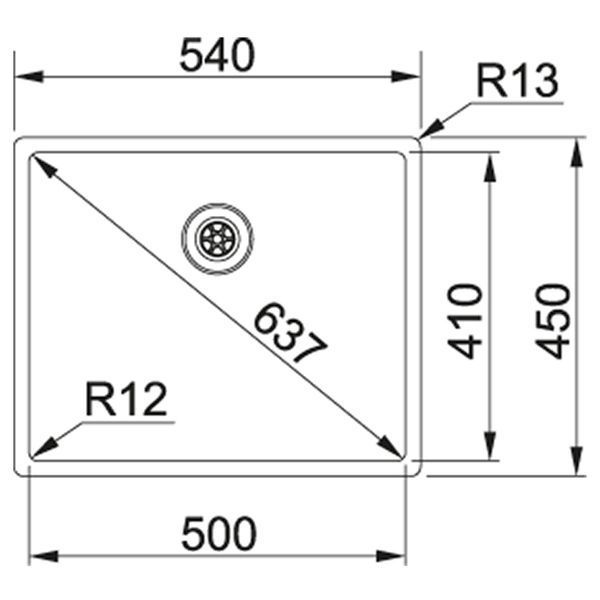 Кухонная мойка Franke Box BXX 210/110-50 127.0369.282 фото